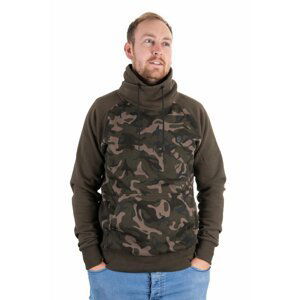 Fox mikina Khaki/Camo High Neck vel.M