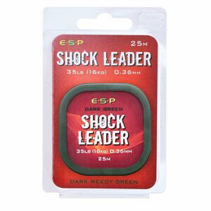 ESP Shock Leader 35lb 0,36mm 25m Dark Green