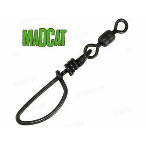 DAM MADCAT Obratlík s karabinou Power Swivels + Snap 100kg