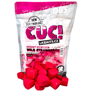 LK Baits CUC! Nugget Wild Strawberry 10 mm, 1kg