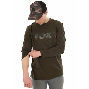 Fox triko Long Sleeve Khaki Camo T Shirt vel.L