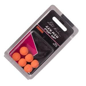 LK Baits ZIG RIG Pop–Up 14 mm – Orange