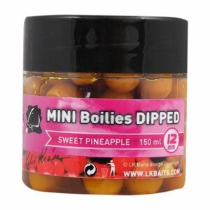 LK Baits Mini Boilies in Dip Pineapple 12mm 150ml