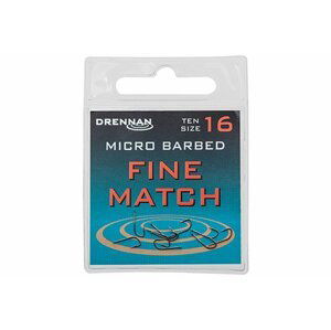 Drennan háčky Fine Match vel. 20