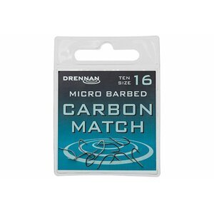 Drennan háčky Carbon Match vel. 18
