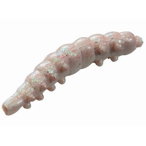 Berkley vosí larvy PowerBait Sparkle Honey Worm 2,5cm Natural + Gliter 55ks
