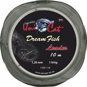 Saenger pletená šnůra Uni Cat Dream Fish Leader 1,2mm 118kg 10m