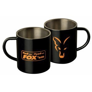 Fox nerezový hrnek Stainless Black Mug 400ml