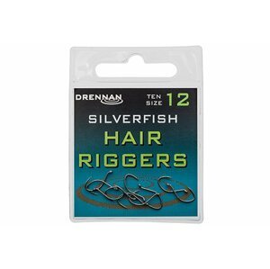 Drennan háčky bez protihrotu Silverfish Hair Riggers Barbless vel. 12
