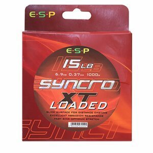 ESP vlasec SyncroXT Loaded  15lb 0,37mm 1000m