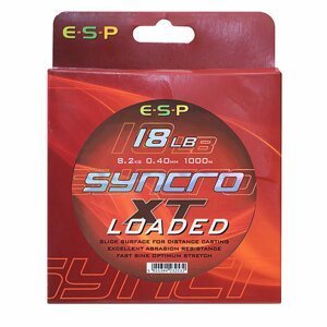 ESP vlasec SyncroXT Loaded  18lb 0,40mm 1000m