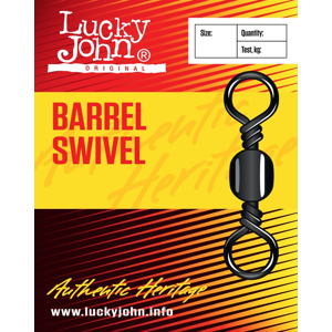 Lucky John obratlíky Barrel Swivels 018, 10ks