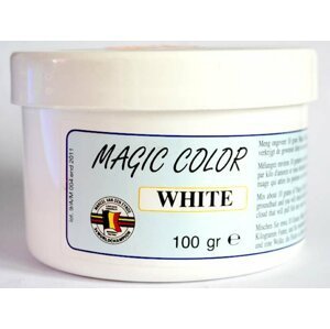 MVDE barva do návnad Magic Color White 100g