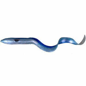 Savage Gear gumová nástraha LB Real Eel 20cm 27g Blue Pearl Silver Eel