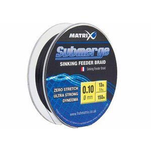 Fox Matrix pletená šňůra na naviják  Submerge Sinking Feeder Braid 0,10mm 13,6lb 150m