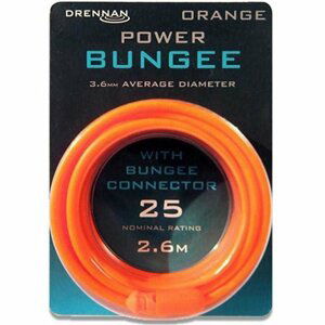 Drennan guma Power Bungee - Orange 25