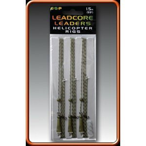 ESP návazce Leadcore Helicopter Rigs Weddy Green 1,5m