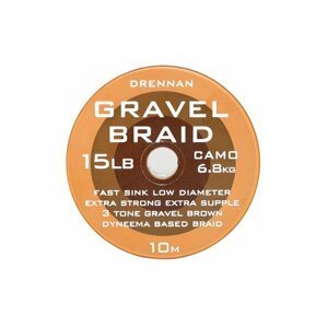 Drennan návazcová šňůrka Gravel Braid 15lb 10m