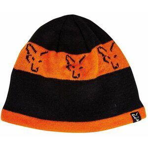 Fox čepice black / orange beanie