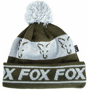 Fox čepice black / silver lined bobble