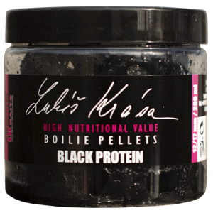 Lukáš Krása Boilies Pellet  Black Protein 12-17mm 200ml