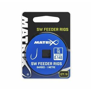 Fox Matrix návazec 1M SW Feeder Rigs vel. 16 0.145mm 10ks