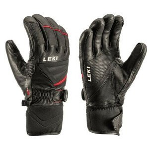 Lyžařské rukavice Leki Griffin Tune S Boa® Velikost rukavic: 8/ Barva: černá/červená