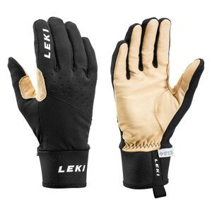 Rukavice Leki Nordic Race Premium Velikost rukavic: 8,5/ Barva: černá/béžová