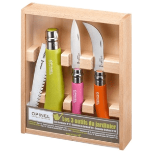Sada zavíracích nožů Opinel Garden gift box
