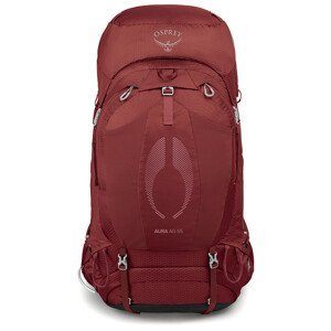 Dámský turistický batoh Osprey Aura Ag 65 Velikost zad batohu: M/L / Barva: červená