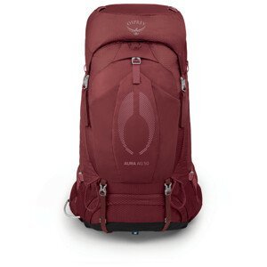 Dámský turistický batoh Osprey Aura Ag 50 Velikost zad batohu: XS/S / Barva: červená