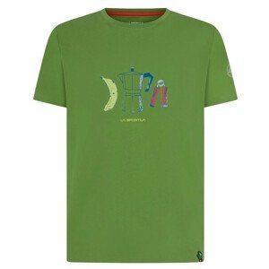 Pánské triko La Sportiva Breakfast T-Shirt M Velikost: L / Barva: zelená