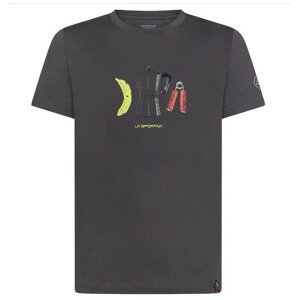 Pánské triko La Sportiva Breakfast T-Shirt M Velikost: L / Barva: šedá