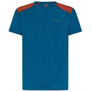 Pánské triko La Sportiva Embrace T-Shirt M (2022) Velikost: XL / Barva: modrá/zelená