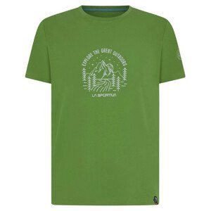 Pánské triko La Sportiva Explorer T-Shirt M Velikost: M / Barva: zelená