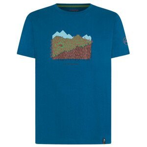 Pánské triko La Sportiva Forest T-Shirt M Velikost: L / Barva: modrá