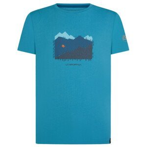 Pánské triko La Sportiva Forest T-Shirt M Velikost: M / Barva: světle modrá