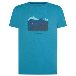 Pánské triko La Sportiva Forest T-Shirt M Velikost: XL / Barva: světle modrá