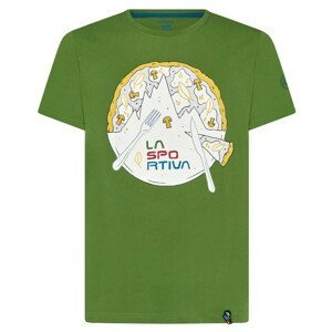 Pánské triko La Sportiva Pizza T-Shirt M Velikost: XL / Barva: zelená