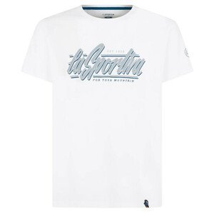 Pánské triko La Sportiva Retro T-Shirt M Velikost: L / Barva: bílá