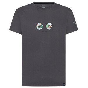 Pánské triko La Sportiva View T-Shirt M Velikost: L / Barva: šedá