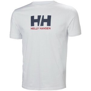 Pánské triko Helly Hansen Hh Logo T-Shirt Velikost: XXL / Barva: bílá