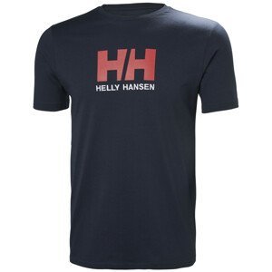 Pánské triko Helly Hansen Hh Logo T-Shirt Velikost: L / Barva: tmavě modrá