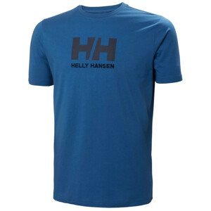Pánské triko Helly Hansen Hh Logo T-Shirt Velikost: XL / Barva: světle modrá