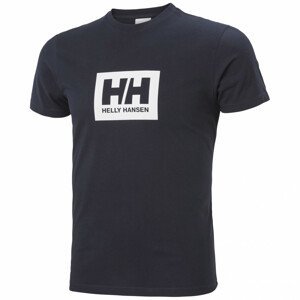 Pánské triko Helly Hansen Hh Box T Velikost: XL / Barva: tmavě modrá