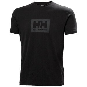 Pánské triko Helly Hansen Hh Box T Velikost: XXL / Barva: černá