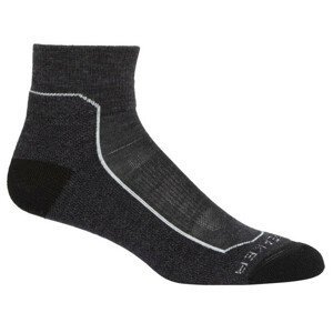 Pánské ponožky Icebreaker Men Hike+ Light Mini Velikost ponožek: 44,5 - 46,5 / Barva: tmavě šedá