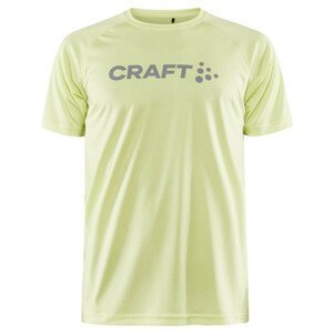 Pánské triko Craft CORE Unify Logo Velikost: M / Barva: žlutá