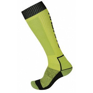 Podkolenky Husky Snoow Wool Velikost ponožek: 36-40 / Barva: zelená/černá