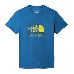 Pánské triko The North Face Foundation Graphic Tee S/S Velikost: M / Barva: modrá